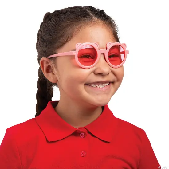 Kids Bear-Shaped Sunglasses - 12 Pc. {3}