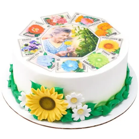 Sunflower blossoms Gum Paste Sprays {2}