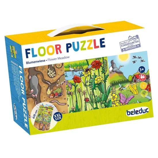 Discover The Flower Meadow Floor Puzzle {1}