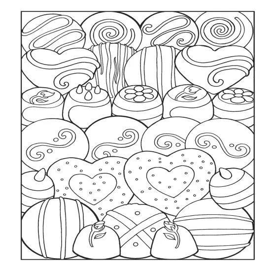 Creative Haven: Designer Desserts Coloring Book-Softcover {4}