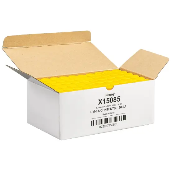 Clear Glue Sticks, Washable, .28oz, 60 Count {3}