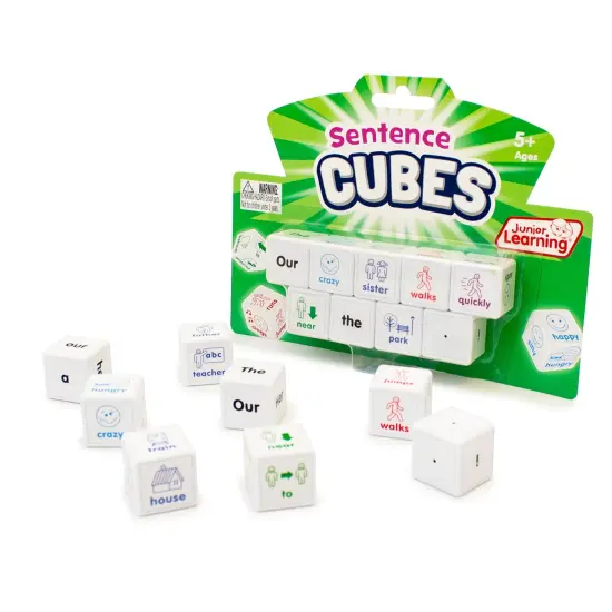 Sentences Cubes, Set of 9 {3}