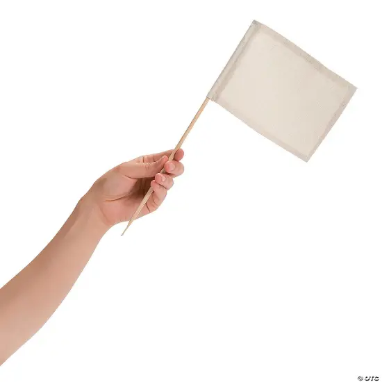 DIY Small Canvas Flags - 12 Pc. {2}