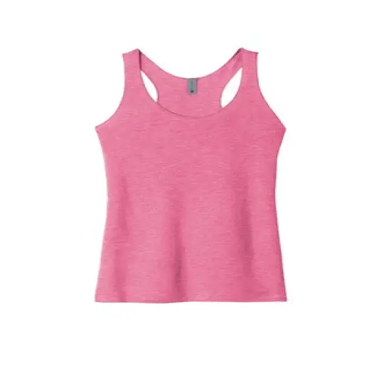 Next Level&reg; Women&rsquo;s Crew Neck Tri-Blend Racerback Tank Vintage pink {1}