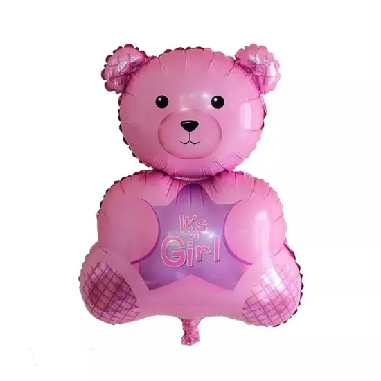 27" It's a Boy Girl Teddy Bear Foil Balloon {3}