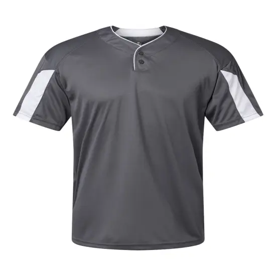 Alleson Athletic&reg; Striker Placket Graphite/ white {1}