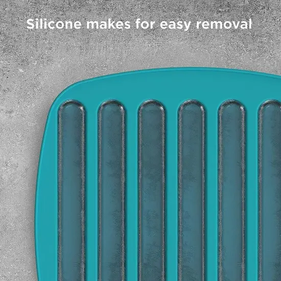 Houdini Silicone Collins Ice Tray with Easy to Remove Ice Spheres, Blue {2}