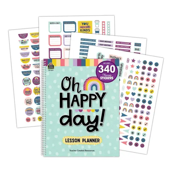 Oh Happy Day Lesson Planner {1}