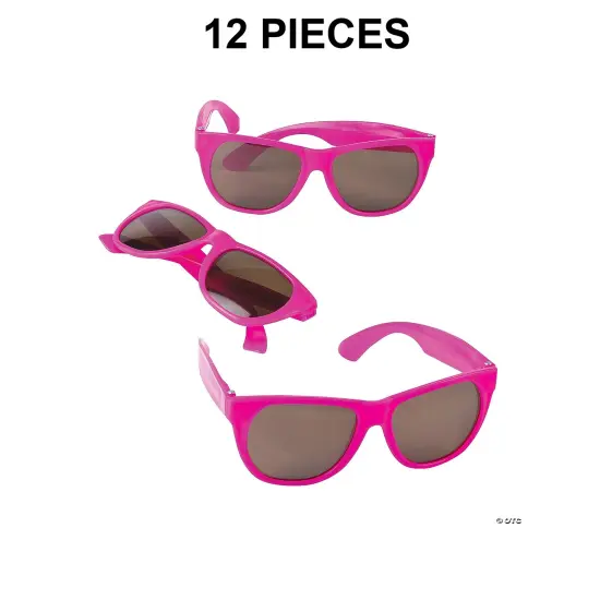 Hot Pink Nomad Sunglasses 12 Pieces {1}