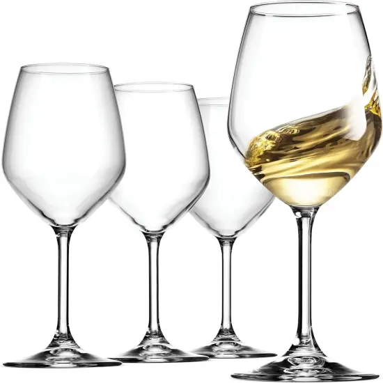 Bormioli Rocco 14.75 oz White Wine Glasses (Set Of 4) Crystal {1}
