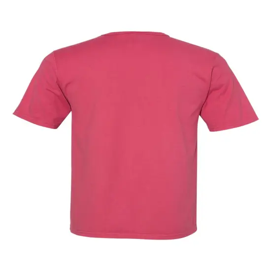 Champion&reg; Crewneck Short Sleeve Garment-Dyed T-Shirt Crimson {5}