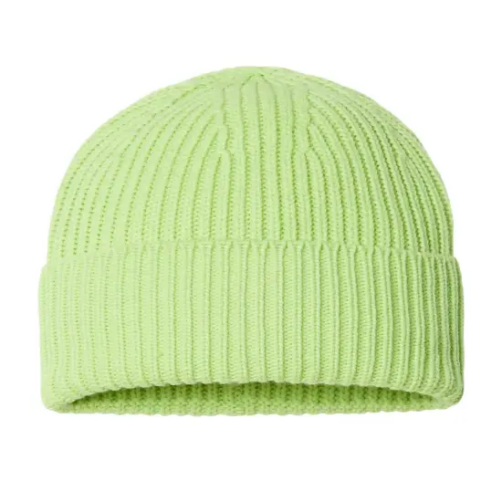 Atlantis Headwear&reg; Sustainable Chunky Rib Cuffed Beanie Rusty {3}