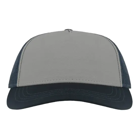 Atlantis Headwear&reg; Sustainable Canvas Cap Black/ grey {6}