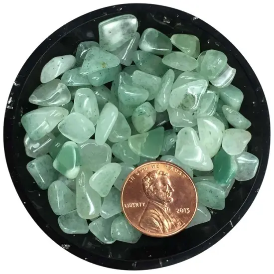 Aventurine Mini Crystal Chips &ndash; Size 2 {2}