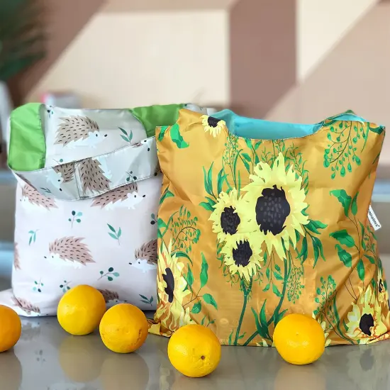 Wrapables AllyBag Collection Reusable Shopping Bag Hedgehogs {5}