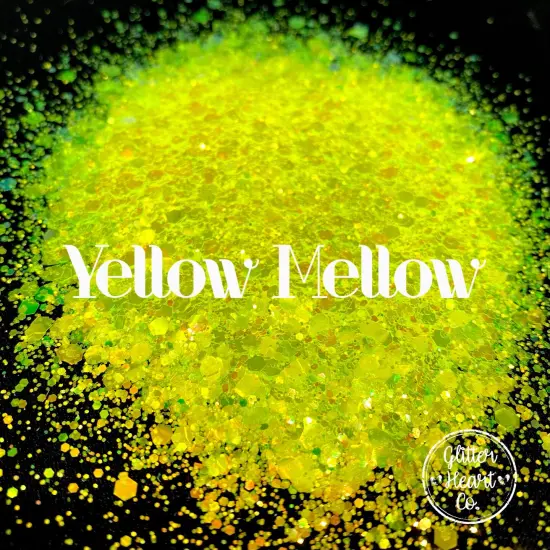 Polyester Glitter - Yellow Mellow by Glitter Heart Co.&trade; {3}