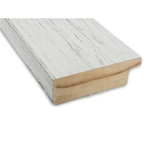 Shiplap Wood Picture Frame, Photo Frame, Art Frame Shiplap White {3}