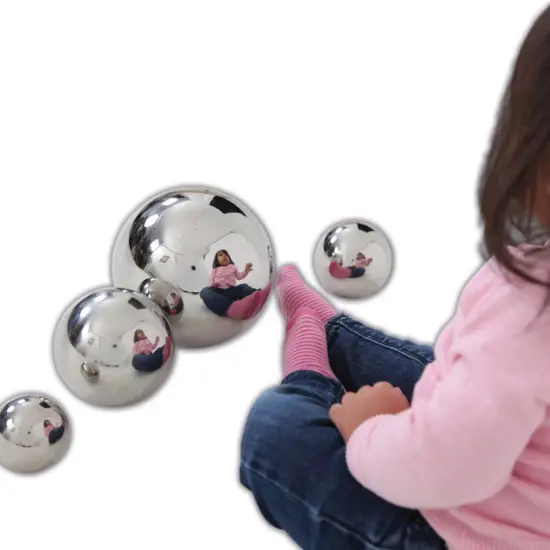 Learning Advantage Sensory Reflective Balls - Set of 4 {7}