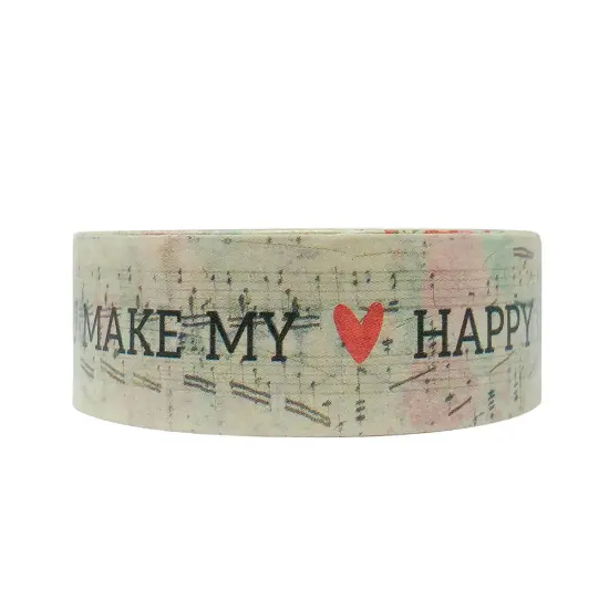 Wrapables Washi Masking Tape Heart Happy {1}