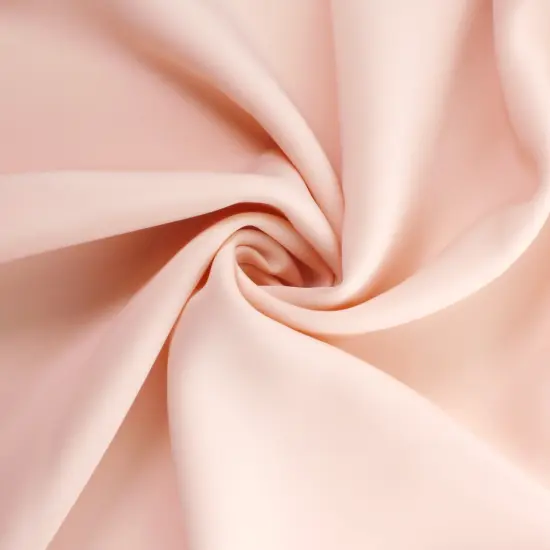 Solid Scuba Fabric Barely Peach 1 Yard {2}