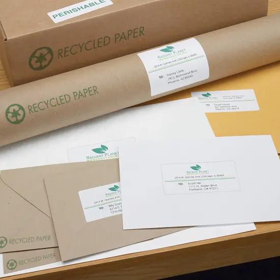 Avery Printable Shipping Labels with Sure Feed, 2" x 4" Customizable Stickers, White, 500 Blank Mailing Labels Total, Great for Mailing, Shipping, and More (2-Pack of 8163) {2}