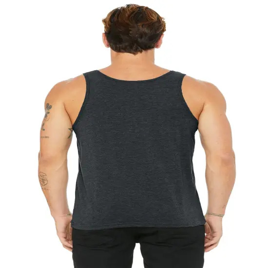 BELLA+CANVAS&reg; Unisex Jersey Tank - 3480 Black {7}