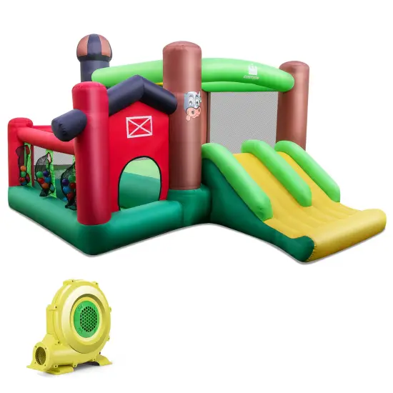 Farm Themed 6-in-1 Inflatable Castle {4}