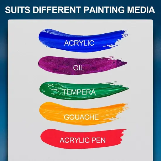 12 Pieces 8x10 Inch , 10 oz Double Primed Acid-Free 100% Cotton Paint Canvases for Painting, Blank Flat Canvas Board for Acrylics Oil Watercolor Tempera Paints {4}