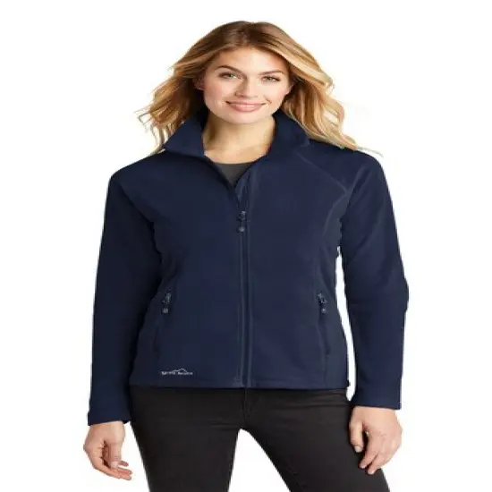 Eddie Bauer&reg; Women's Full Zip Microfleece Turtle Neck Long Sleeve Jacket {1}