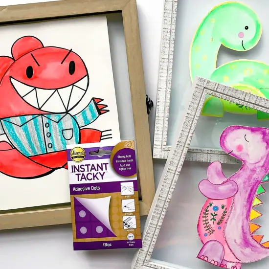 Instant Tacky Adhesive Dots 3/8 Inch 120 pc. (33186) {5}