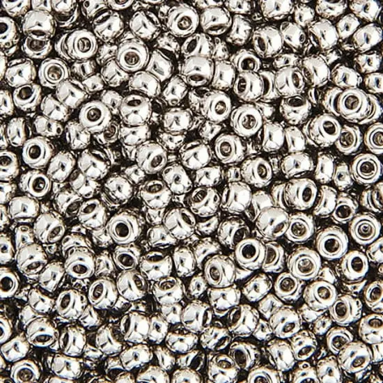 Miyuki 250g Metallic Round Rocailles Seed Beads, 11/0 Palladium Ptd #194 {1}