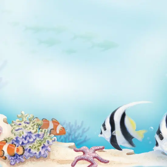 Great Papers! Sea Life Stationery Letterhead, Invitations and Announcements, Printer Friendly, 8.5"x11", 80 Pack {2}