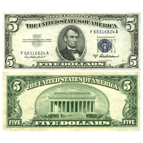 Silver Certificate Currency Collection {3}