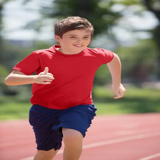 Youth T-Shirt for Fashion | RADYAN&reg; Navy {6}