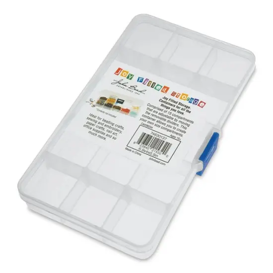 Joy Filled 15-Compartment Plastic Bead Storage Organizer {1}
