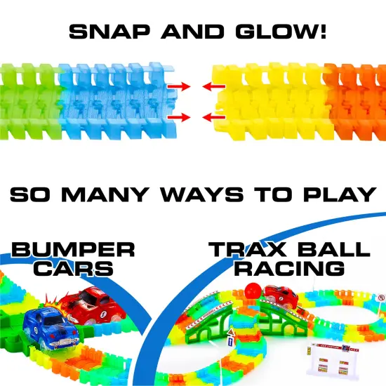 USA Toyz Glow Race Tracks Small for Boys or Girls - 360pk(CF1303) {4}