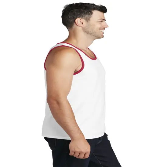 Port & Company&reg; Core Cotton Tank Top - PC54TT Charcoal {5}