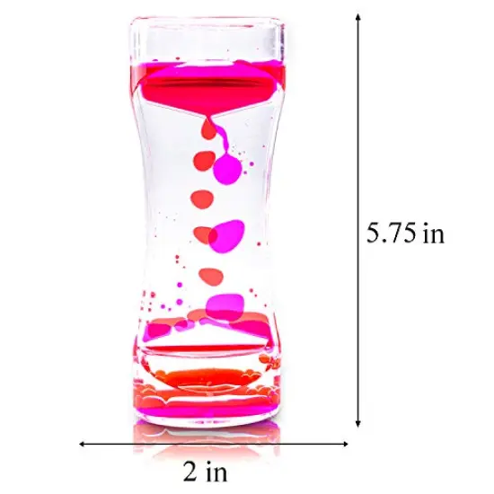 Liquid Motion Bubbler for Sensory Play, Fidget Toy, Children Activity, Desk Top, Assorted Colors (1 Piece) {4}