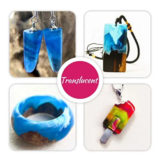 Epoxy Resin Pigment - 18 Colors Epoxy UV Resin Dye Liquid Transparent for UV Resin Coloring, DIY Resin Jewelry Making - Concentrated UV Resin Colorant for Art, Paint, Crafts - 0.35 oz/10ml Each {5}