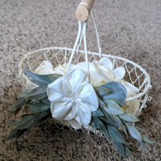 200PCS Silk Rose Petals Ivory Wedding Supplies Flower Girl Basket Table Aisle Runner Party Dinner Bridal Shower Decoration {3}