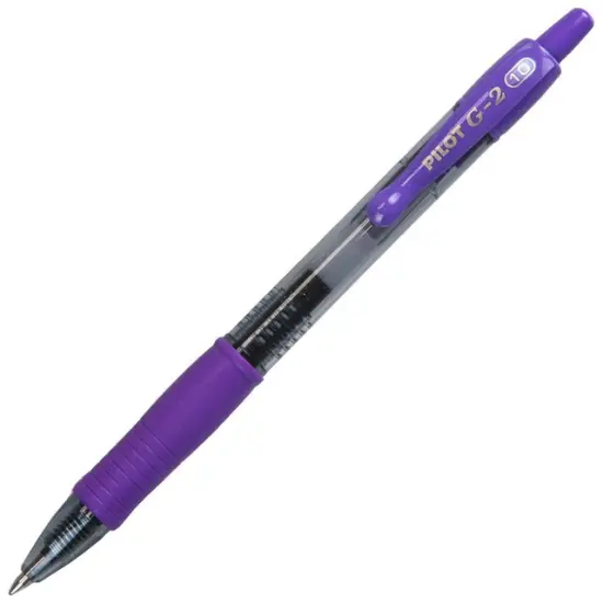 G2 Retractable Rollerball Gel Pens, Bold Point, 1.0mm, Purple Ink (31648) {1}