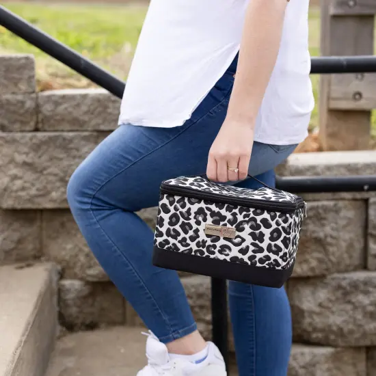 Collapsible Sewing Kit Organizer Box, Cheetah {4}