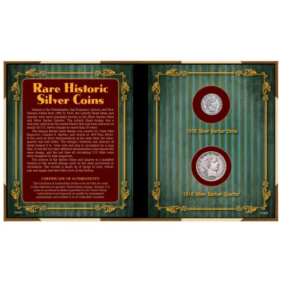 Rare Historic Silver Coins - Last Year of Issue 1916 {1}