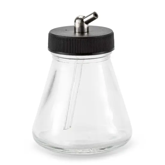 PointZero Airbrush Airbrush Paint Bottle / Color Jar 80cc Glass {1}