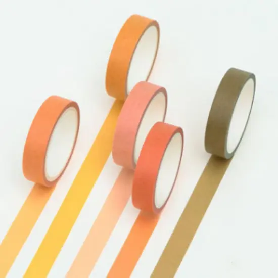 Kitcheniva 5 Writable Rolls Paper Washi Masking Tape DIY Scrapbooking Type 4 {4}