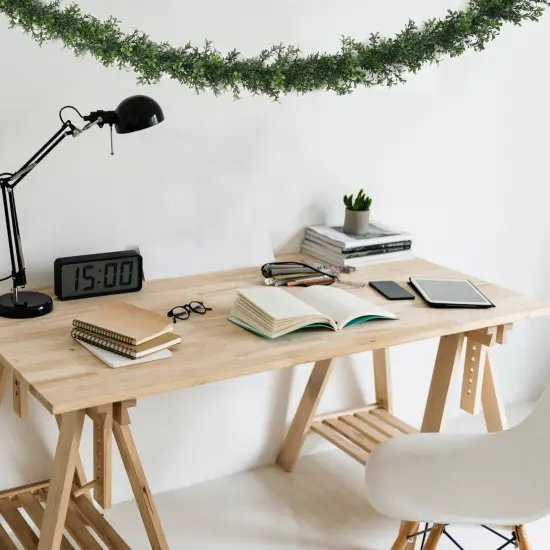 9ft Green Boxwood Garland - 4-Pack, 384 Lifelike Tips, Perfect for Home, Wedding & Event D&eacute;cor - Spring & Year-Round Accent, Floral Home by Artificial Flowers {3}