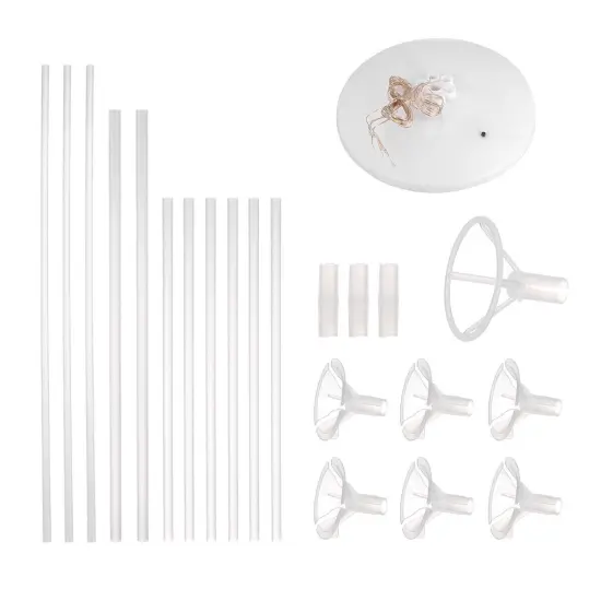 Balloon Column Arch Stand Base Display with Light Kit-1 Set {3}