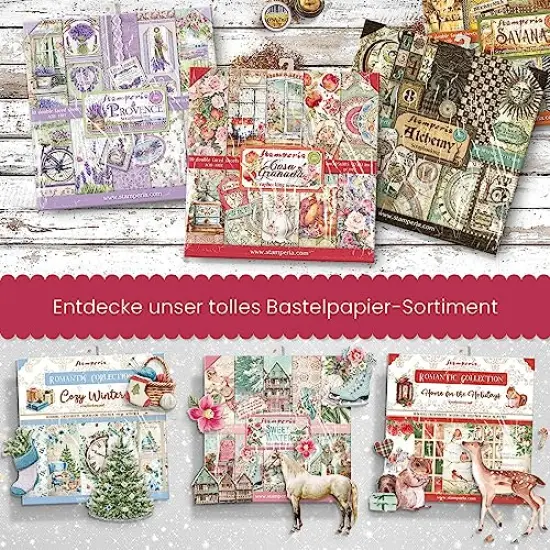 10 Pack Scrapbooking Paper, Multi-Colored {4}