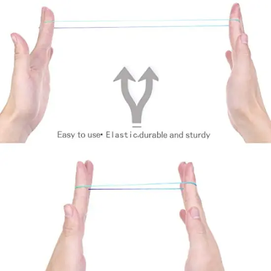 109 Yard 1 mm Rainbow Elastic Cord Beading Thread Stretch String for Bracelet Making {5}