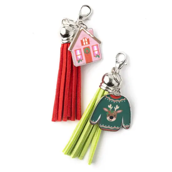 Paige Evans Sugarplum Wishes Charm Tassels 4/Pkg {5}